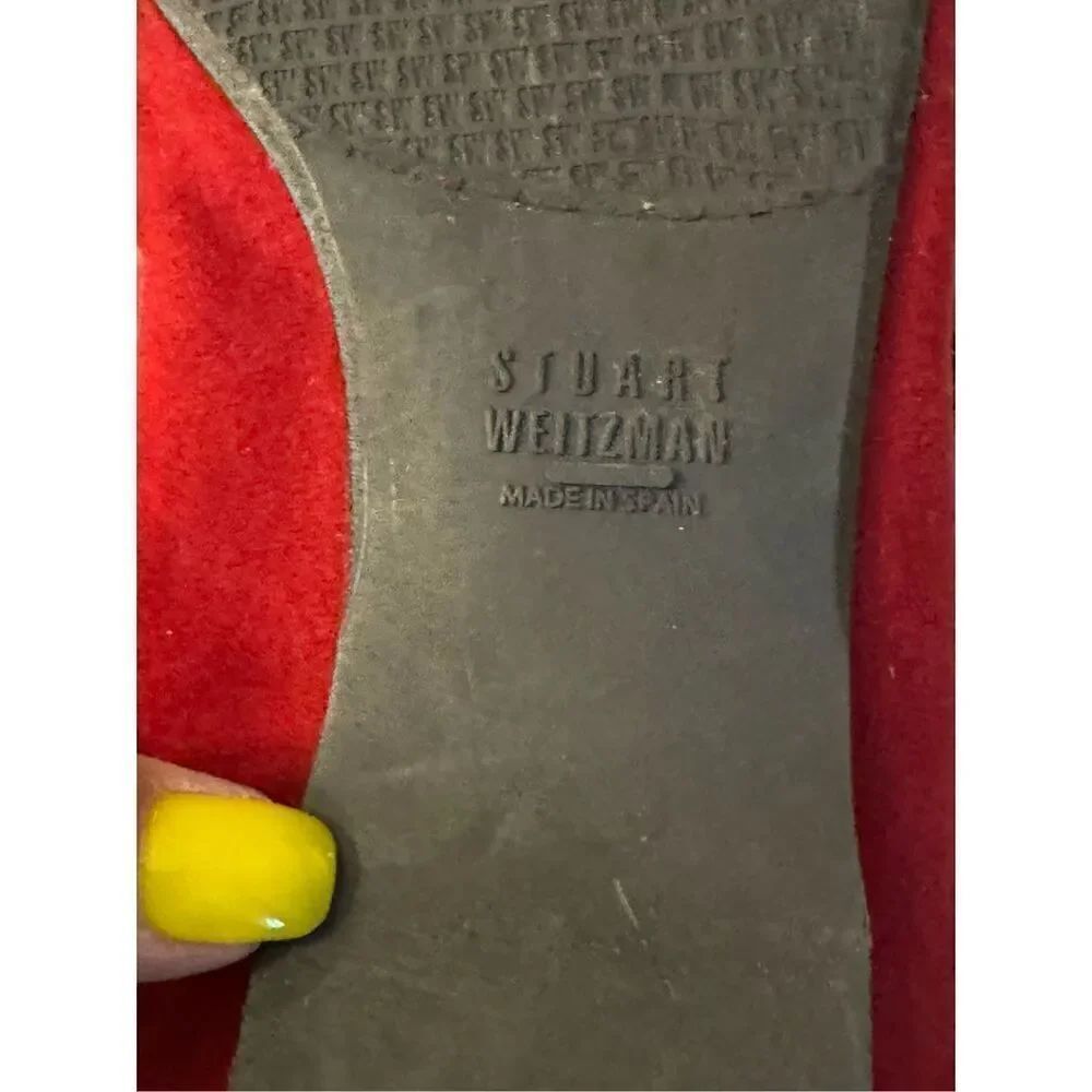 Stuart Weitzman Silver Ballerina flat - Picture 6 of 7